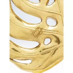 Deko Objekt Monstera Leaf Gold 36Cm