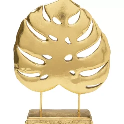 Deko Objekt Monstera Leaf Gold 36Cm