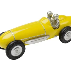 Deko Objekt Racing Car Gelb 9Cm