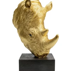 Deko Objekt Rhino Gold