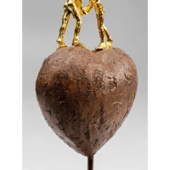 Deko Objekt Rock Heart Date 26Cm