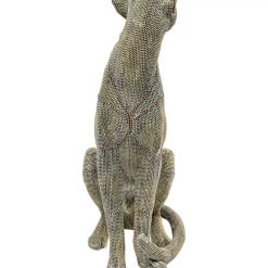 Deko Objekt Sitting Leopard Pearls 42