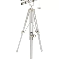 Deko Objekt Telescope Silber 125Cm