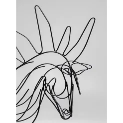 Deko Objekt Wire Horse 51Cm
