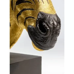 Deko Objekt Zebra Gold