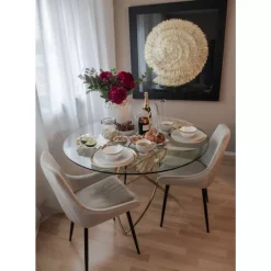 Deko Rahmen Golden Snail 120X120Cm