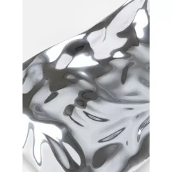 Deko Schale Jade Silber 48X22Cm