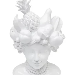 Deko Vase Fruity Weis 37Cm
