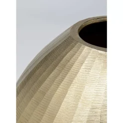 Deko Vase Sacramento Carving Champagner Gold 30Cm