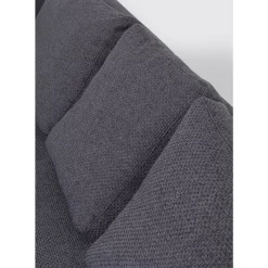 Ecksofa Gianni Dolce Dunkelgrau Links