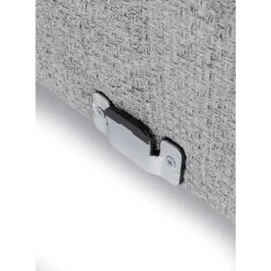 Ecksofa Gianni Dolce Hellgrau Links