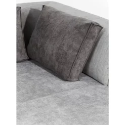 Ecksofa Infinity Ottomane Grau Links