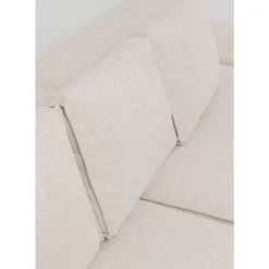 Ecksofa Infinity Ottomane Creme Links
