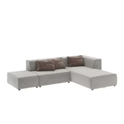 Ecksofa Infinity Vegas Grau 337Cm