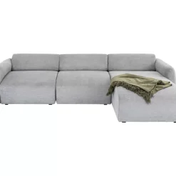 Ecksofa Lucca Grau Rechts 255Cm