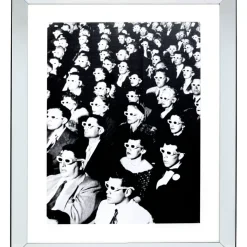 Gerahmtes Bild Audience 85X105Cm