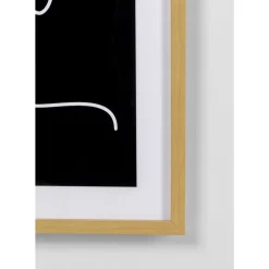 Gerahmtes Bild Faccia Arte Woman 60X80Cm