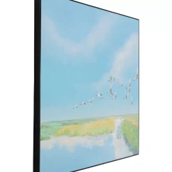 Gerahmtes Bild Flying Birds 120X120Cm