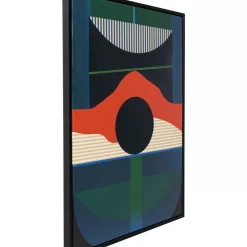 Gerahmtes Bild Sunrise 75X100Cm