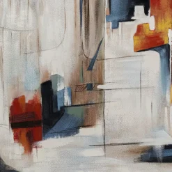 Gerahmtes Bild Visione Obliquo 100X100Cm