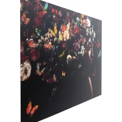 Glasbild Flowery Shoulder View 150X100Cm