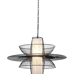 Hangeleuchte Cappello Opposto Schwarz