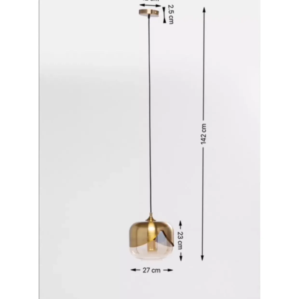 Hangeleuchte Golden Goblet O25Cm