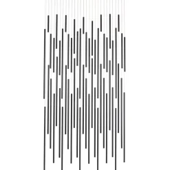 Hangeleuchte Living Vegas Deluxe Schwarz Matt Led