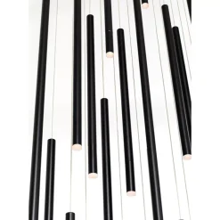 Hangeleuchte Living Vegas Deluxe Schwarz Matt Led