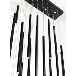 Hangeleuchte Living Vegas Deluxe Schwarz Matt Led
