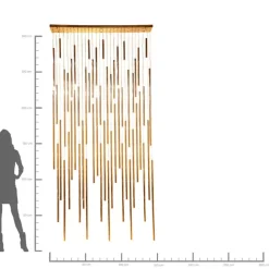 Hangeleuchte Living Vegas Deluxe Chrome Led