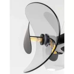 Hangeleuchte Mariposa Schwarz Smoke O81Cm