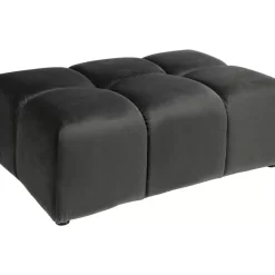 Hocker Belami Velvet Grau 105X70Cm