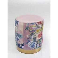 Hocker Cherry Flower Rosa Brass O32Cm