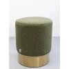 Hocker Cherry Lina Grun Brass O35Cm