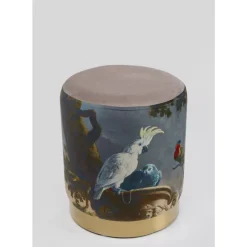 Hocker Cherry Parrot Brass O32Cm