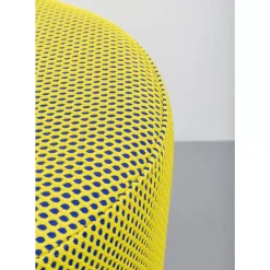 Hocker Jody Gelb Schwarz Mesh Schwarz O35Cm