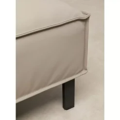 Hocker Victor Leder Grau