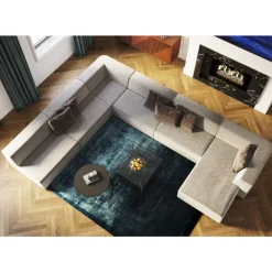 Infinity Ecke 100 Elements Grau Rechts