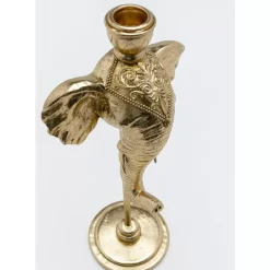 Kerzenständer Elephant Head Gold 36Cm