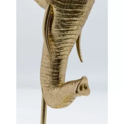 Kerzenständer Elephant Head Gold 49Cm