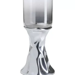 Kerzenständer Jade Silber 33Cm