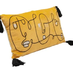 Kissen Face Art 60X35Cm