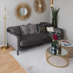 Kissen Ginkgo Beige 28X50Cm