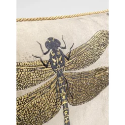 Kissen Glitter Dragonfly Braun 50X30Cm