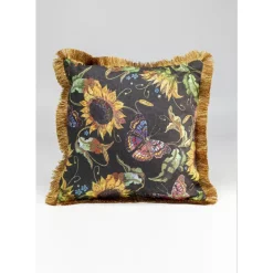 Kissen Sunflower Fringe 45X45Cm