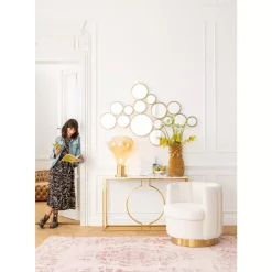 Konsole Miami Loft Gold 120Cm