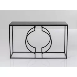 Konsole Miami Loft Schwarz 120X75Cm