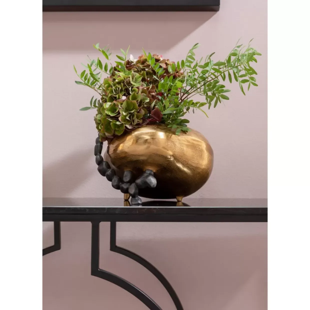 Konsole Miami Loft Schwarz 120X75Cm