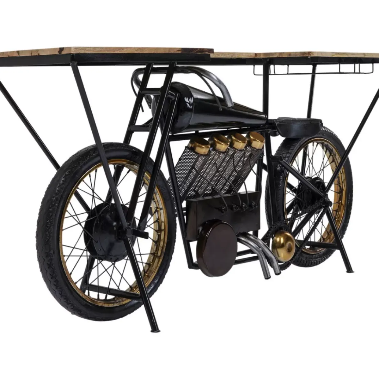 Konsole Motorbike Schwarz